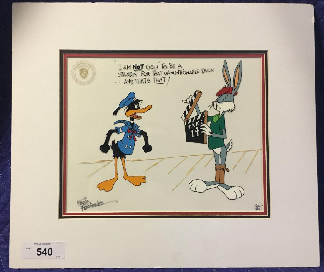 Signed Friz Freleng Limited Edition Animation Cel (1 of 3)
