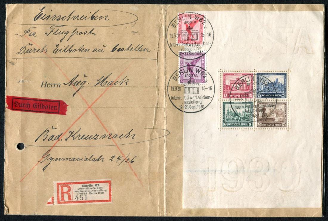 Germany B33 on Cover. (1 of 1)