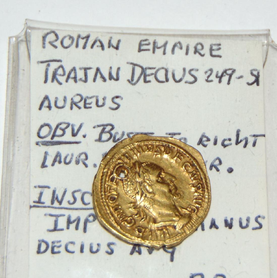 Roman. Trajan Decius. A.D. 249-251. AV aureus. (1 of 3)