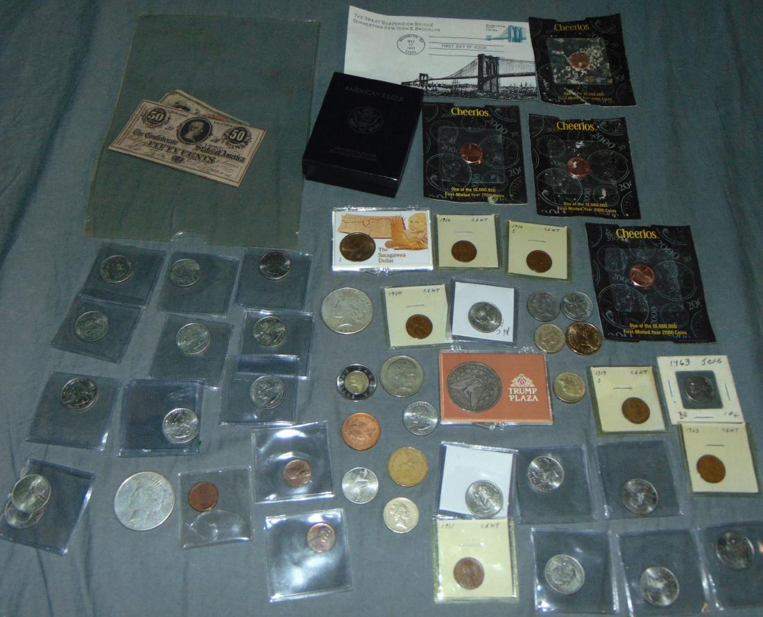 Estate Coin and Currency Lot. (1 of 5)