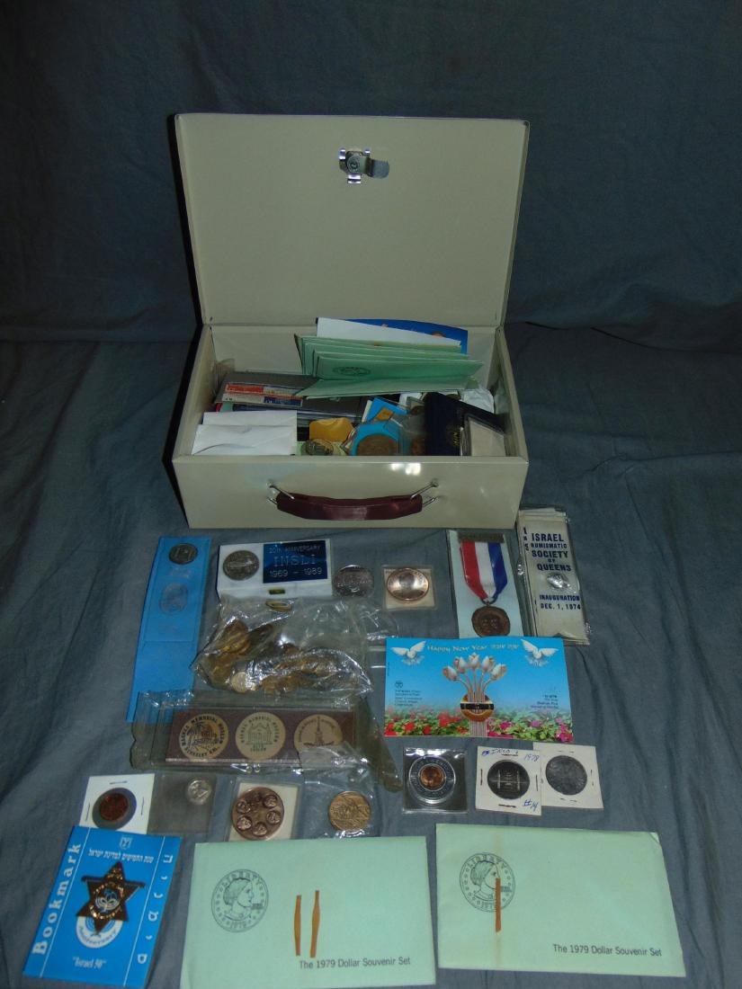 Foreign and US Coin and Medallion Lot. (1 of 5)