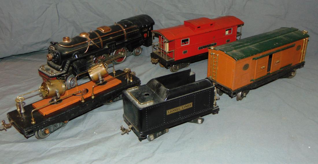 Lionel Std Gauge Lot, #392 E Loco, Tender, & Cars (1 of 2)