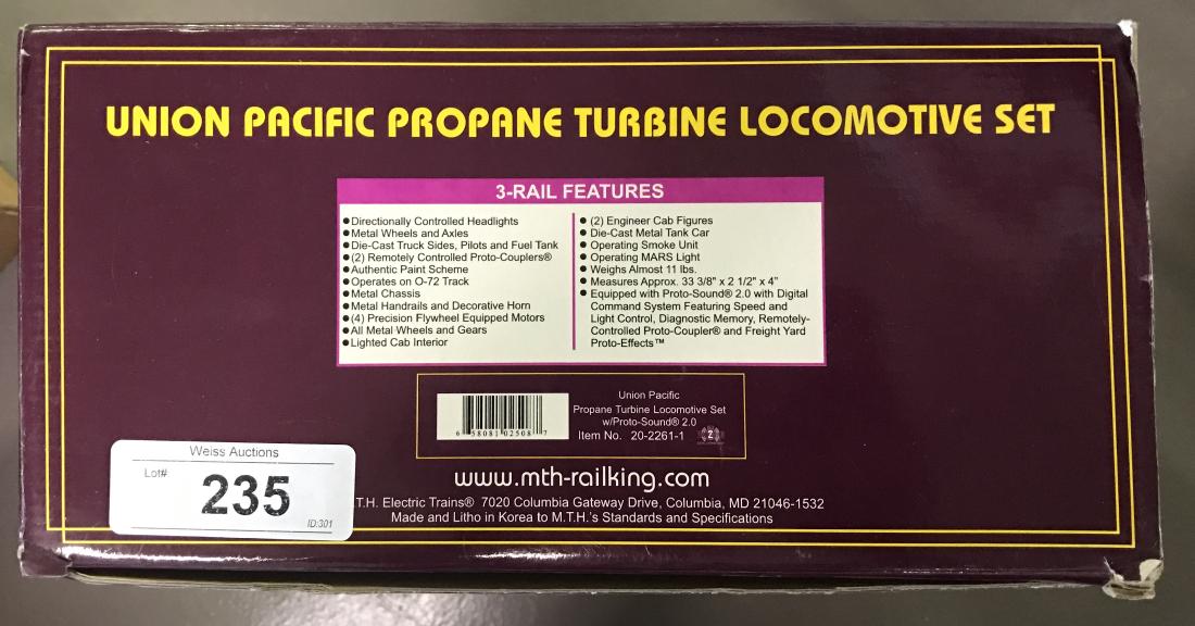 MTH 20-2261-1, Union Pacific Propane Turbine Set (1 of 1)