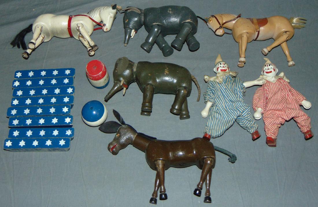 Schoenhut Toy Lot. (1 of 4)