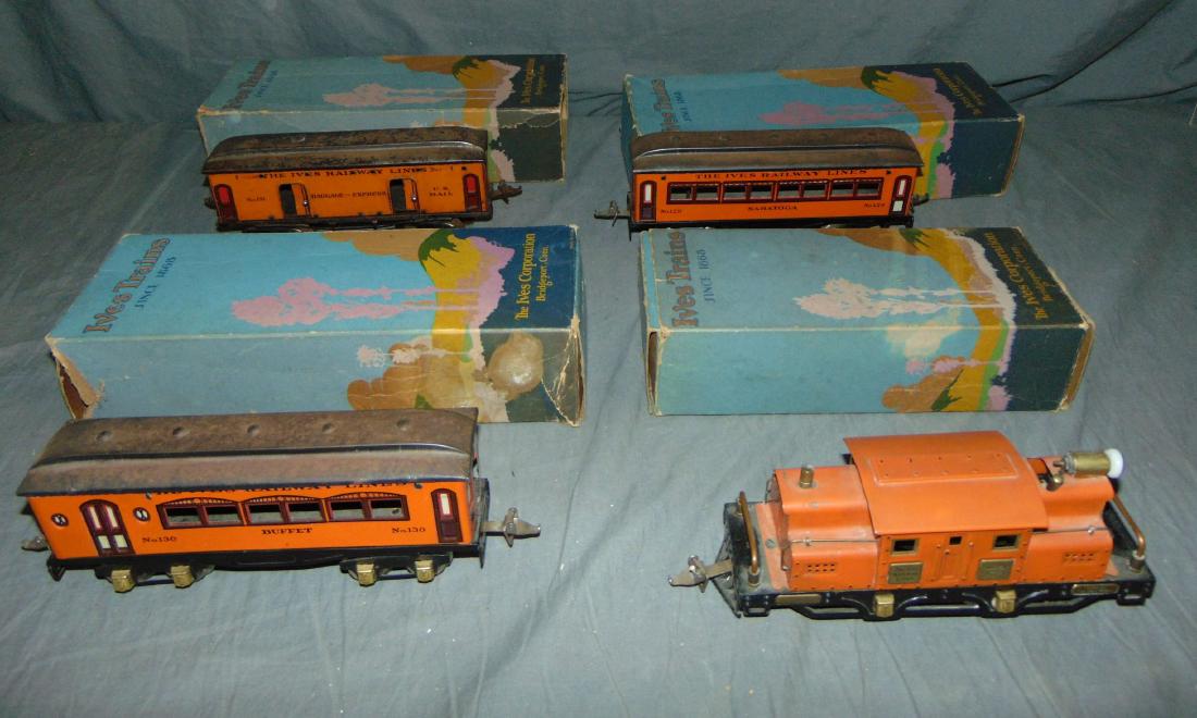 Ives Train Lot. Boxed. (1 of 4)