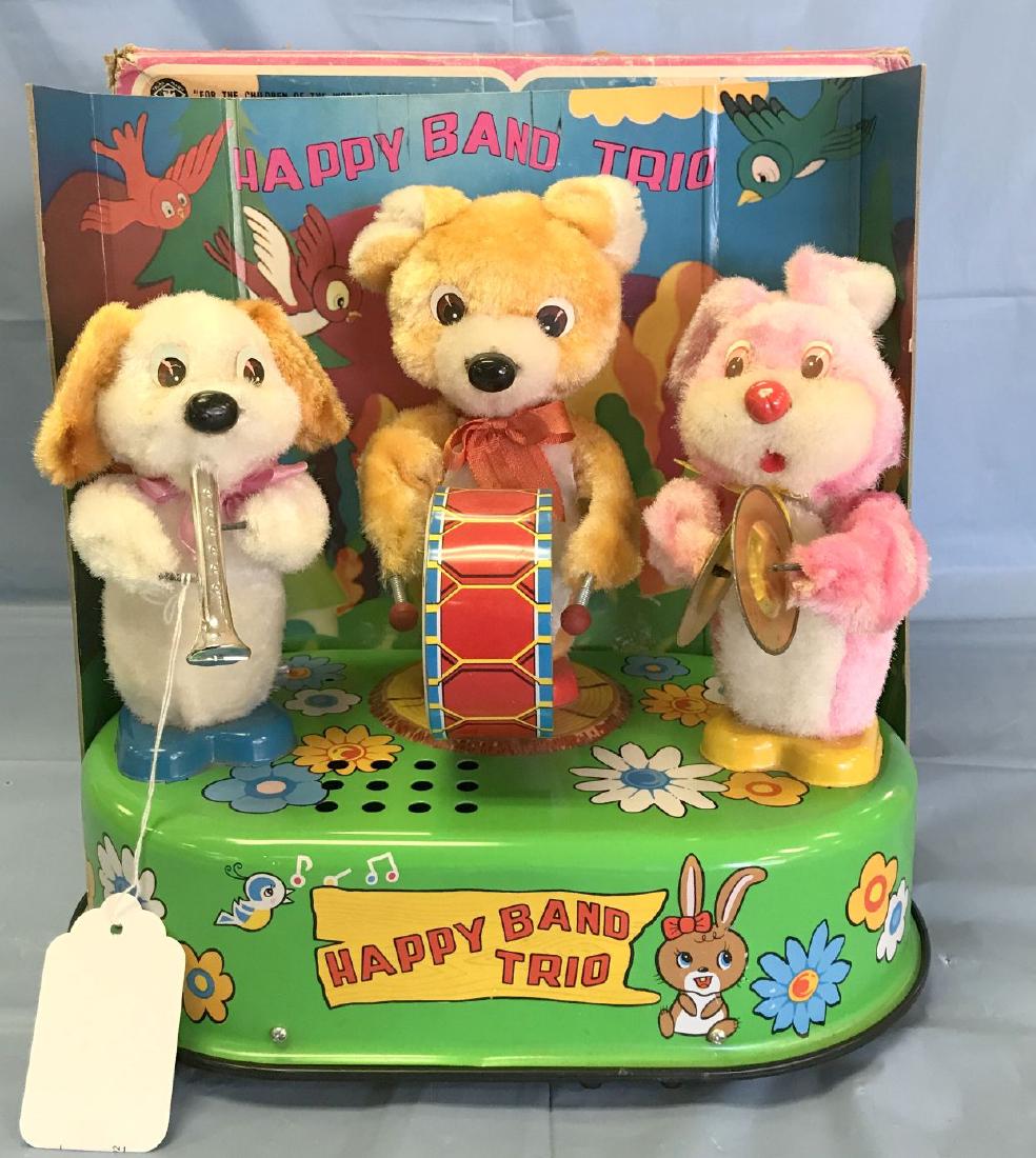 Boxed Battery Op Happy Band Trio Musical Toy Japan (1 of 8)