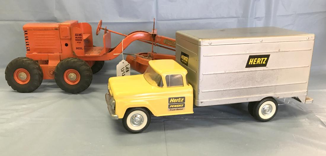 (2) Pressed Steel Trucks, Road Grader & Hertz (1 of 6)