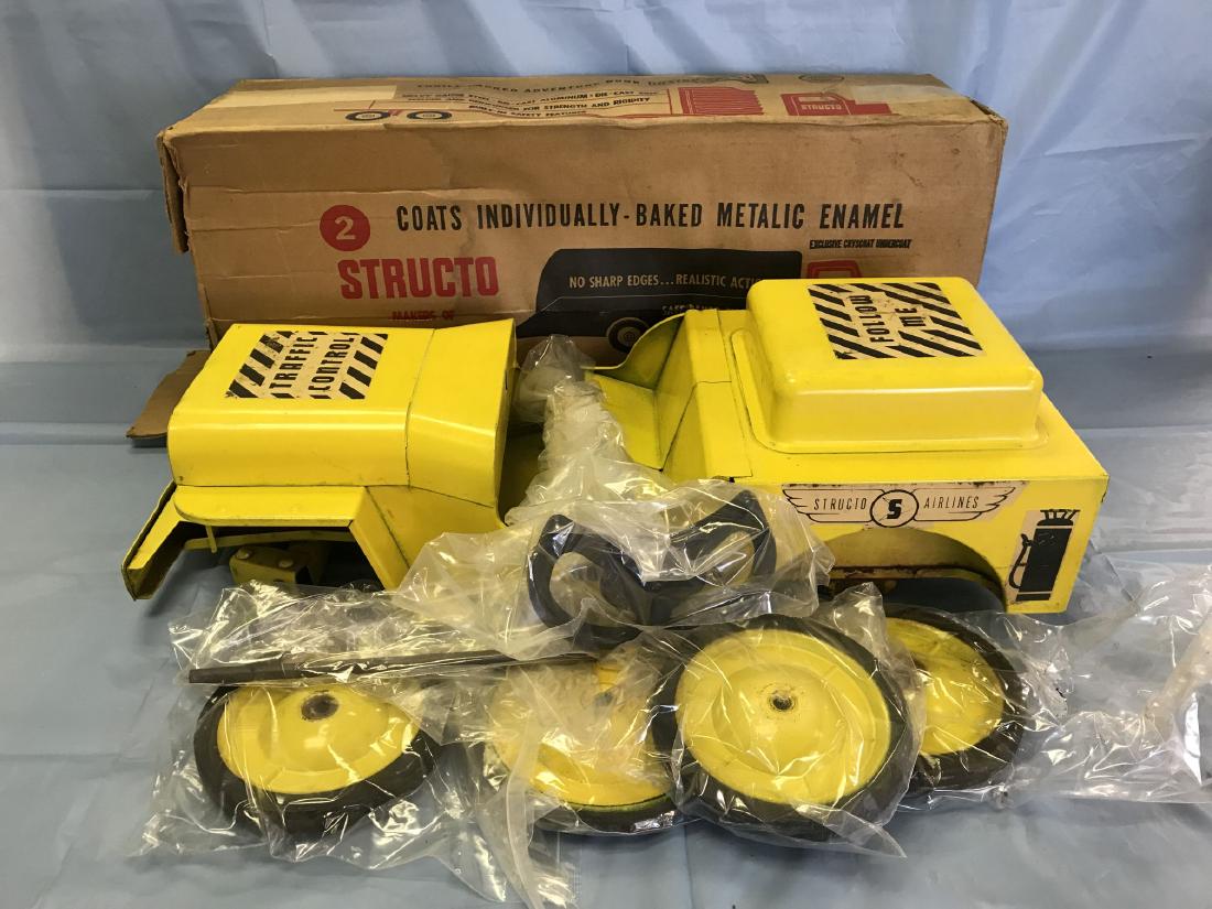 Structo Pressed Steel Doodle Bug Airlines Ride On (1 of 7)