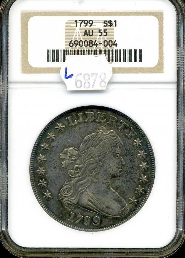 GRADED 1799 US DOLLAR.