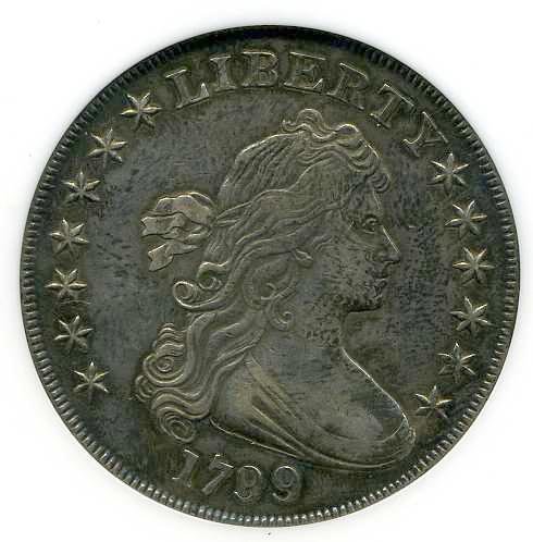 GRADED 1799 US DOLLAR. - 2
