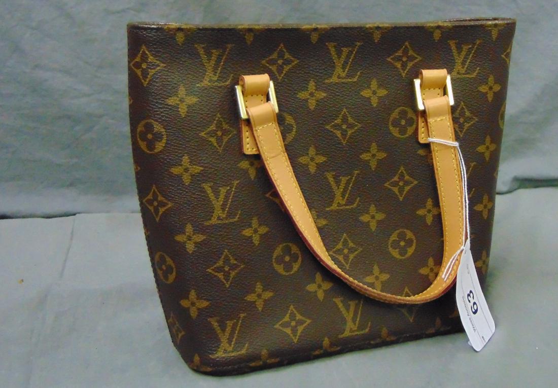 Louis Vuitton Monogram Leather Tote Bag. (1 of 3)