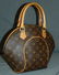 Louis Vuitton Monogram Leather Eclipse Handbag. - 3
