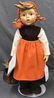 Hummel On Holiday Collector Doll. Cloth Body