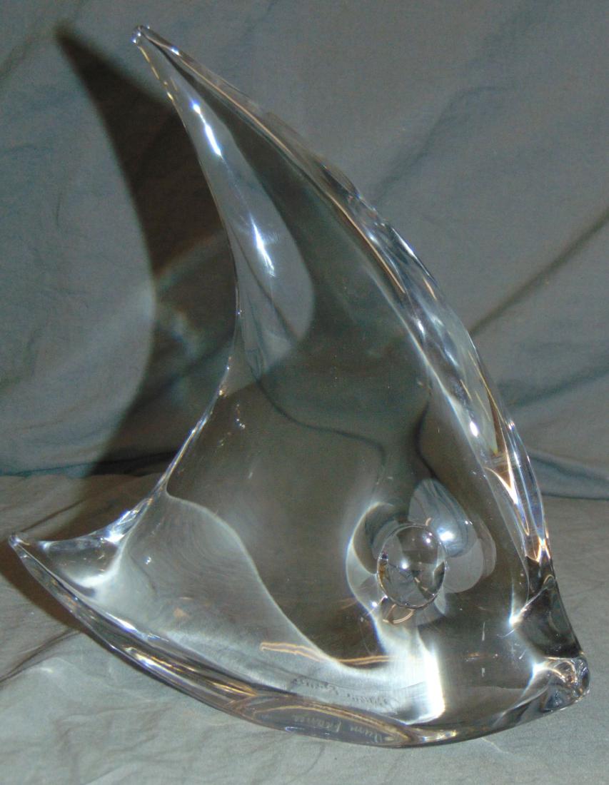 Daum. Crystal Angel Fish. (1 of 4)