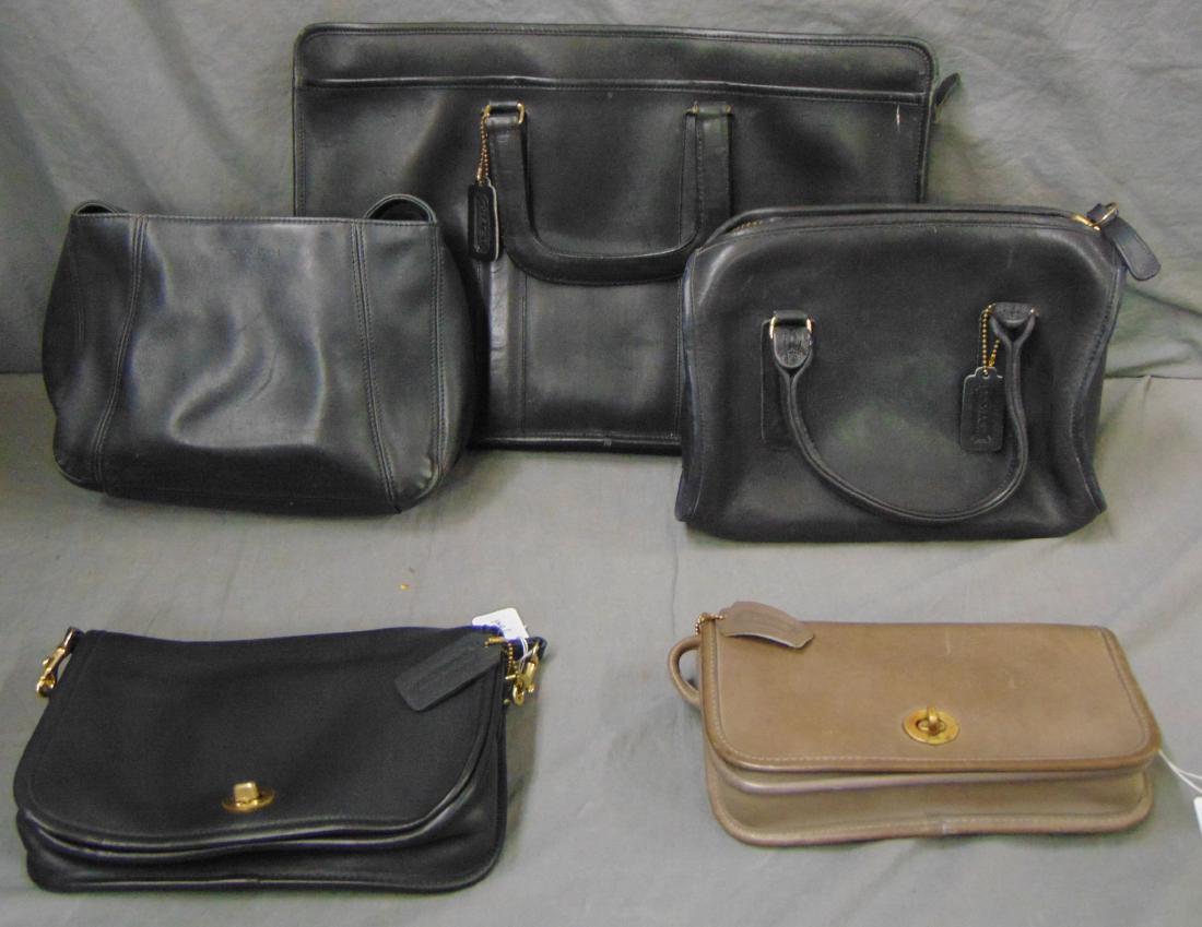 Designer Coach Bags. Lot of 5. (1 of 11)
