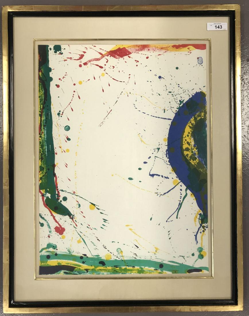 Sam Francis. Signed Ltd Ed Lithograph. (1 of 4)