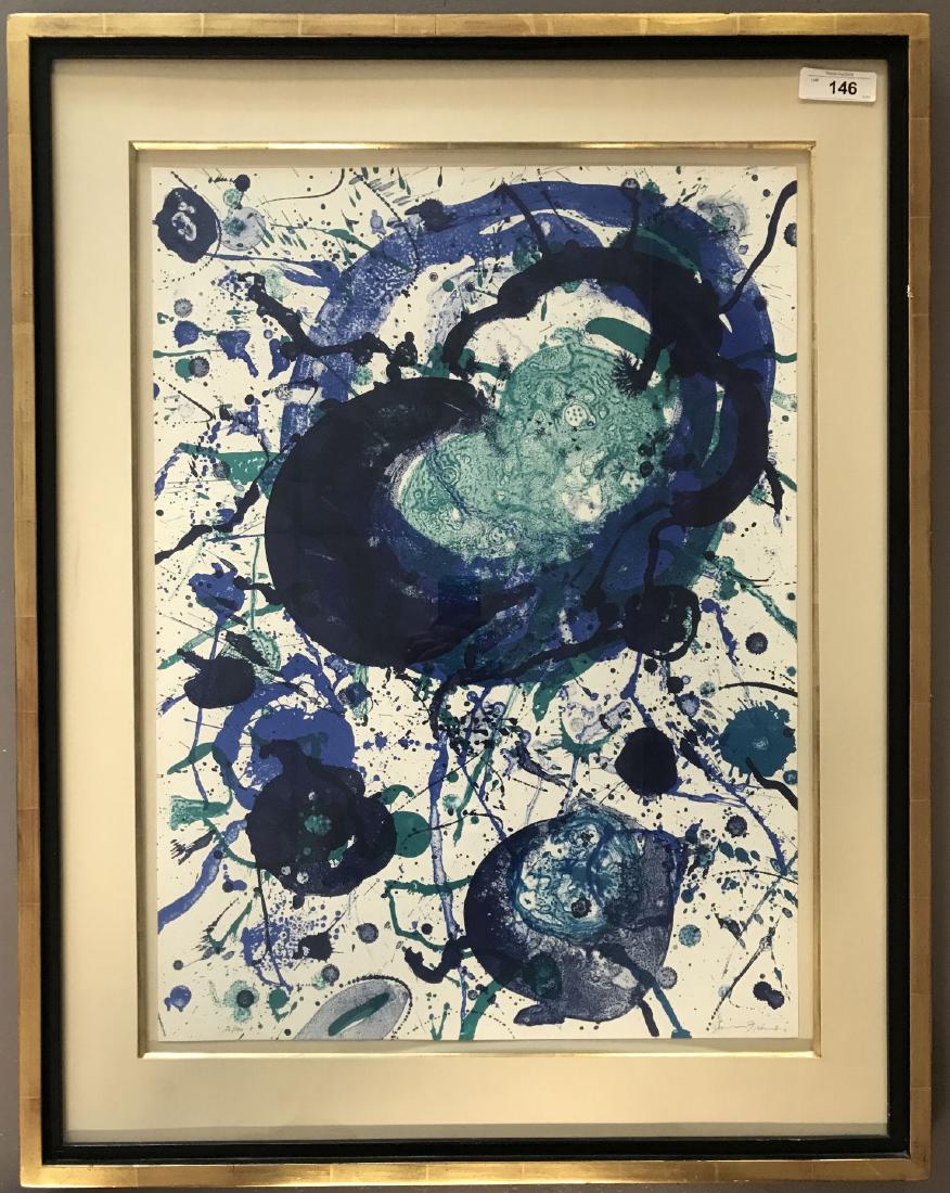 Sam Francis. Signed Ltd Ed Lithograph. (1 of 4)