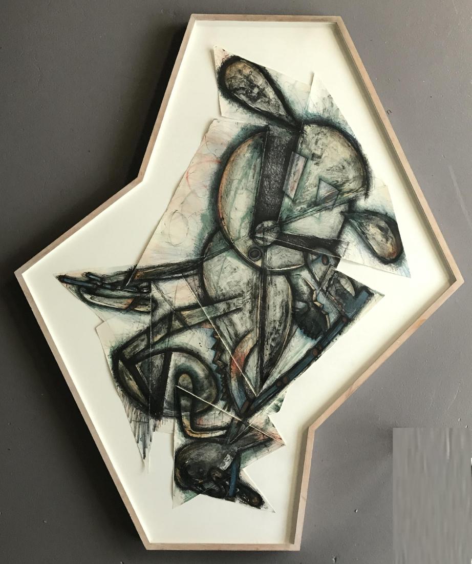 Elizabeth Murray, "Up Dog" Collage & Lithograph (1 of 9)