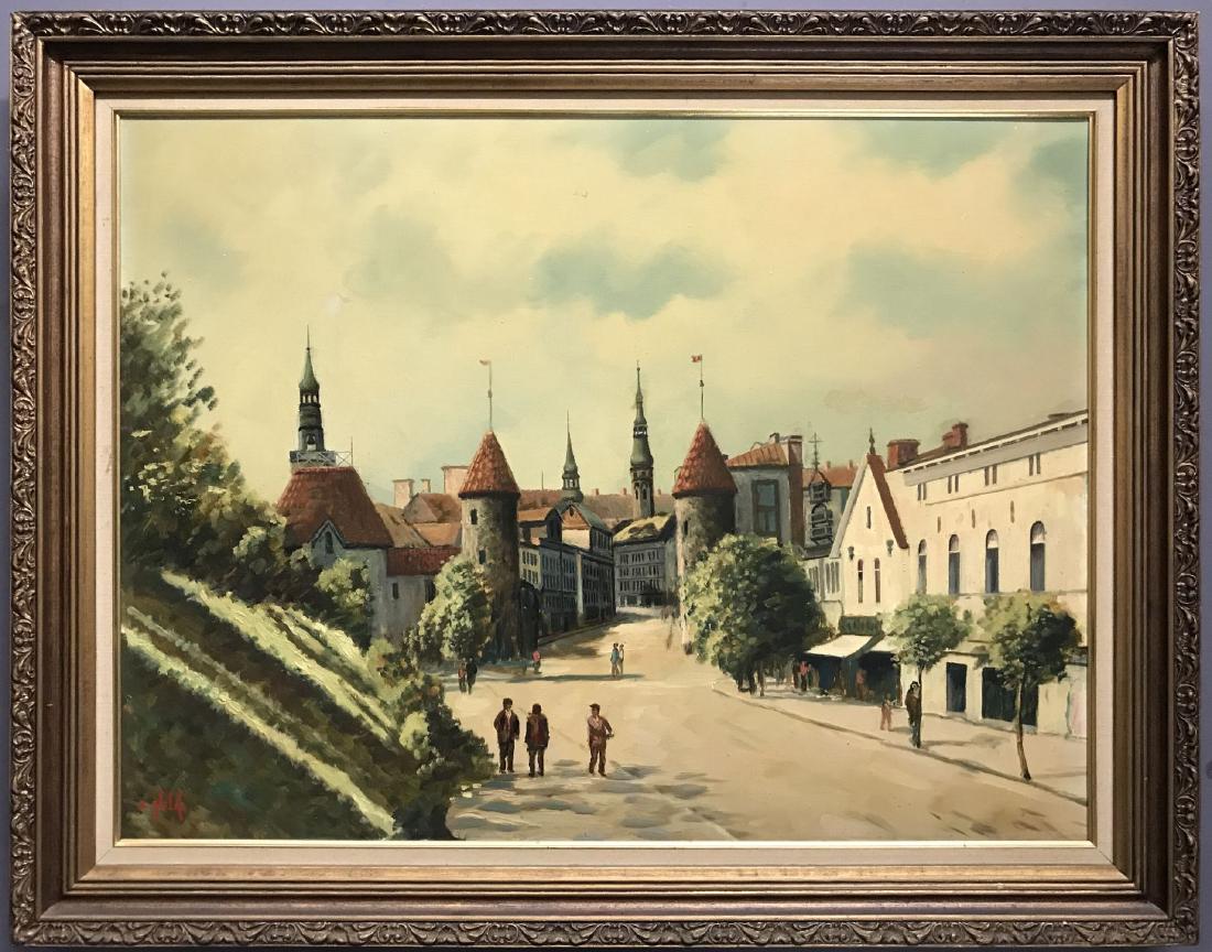 Alexander Nelke (1894 - 1974) Oil on Canvas (1 of 7)