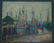 Abraham Rosenthal, Oil on Canvas, Fishing Boats