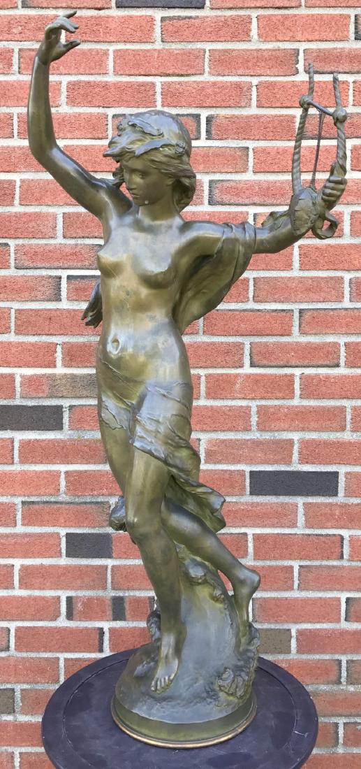 Mathurin Moreau, "Danseuse a La Lyre" Bronze (1 of 9)