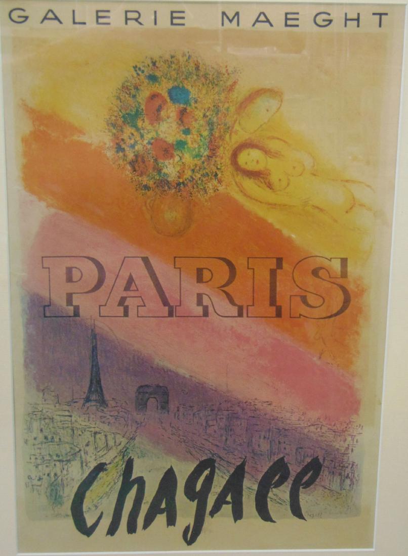 Marc Chagall, Paris, Les Champs Elysees, Poster (1 of 5)