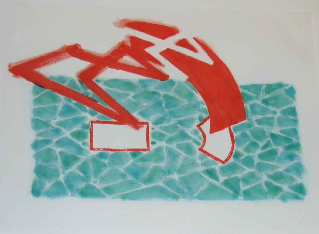 Richard Smith, Etching Aquatint, "Wild Life" (1 of 4)