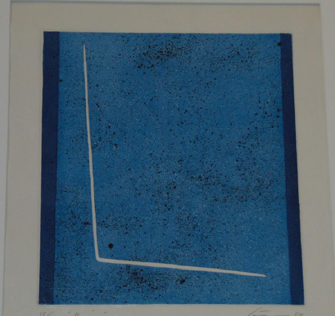 Giuseppe Santomaso, Signed Etching with Embossing (1 of 5)
