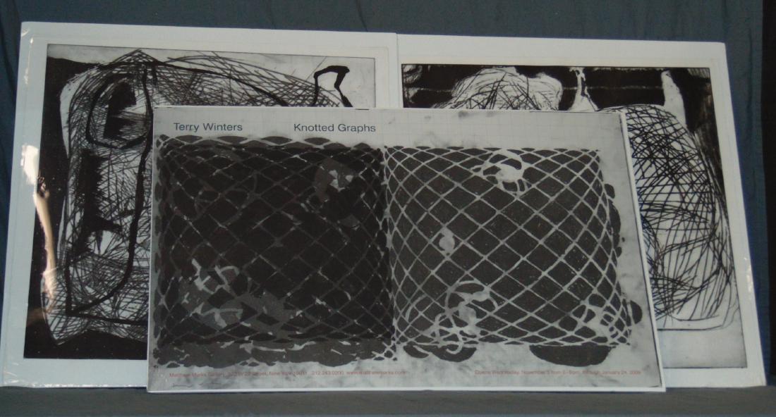 Terry Winters, Lot of 3 Poster/Prints (1 of 4)