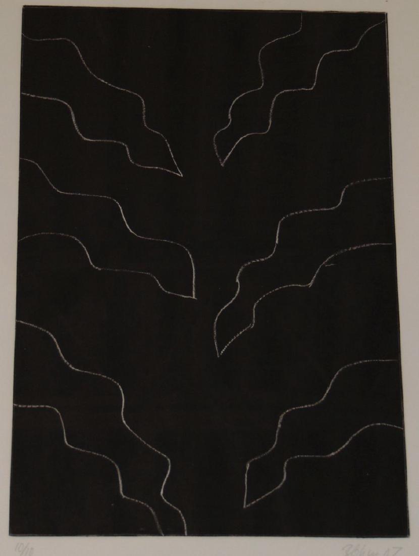 Betting Blohm, Abstract Etching, Signed (1 of 5)