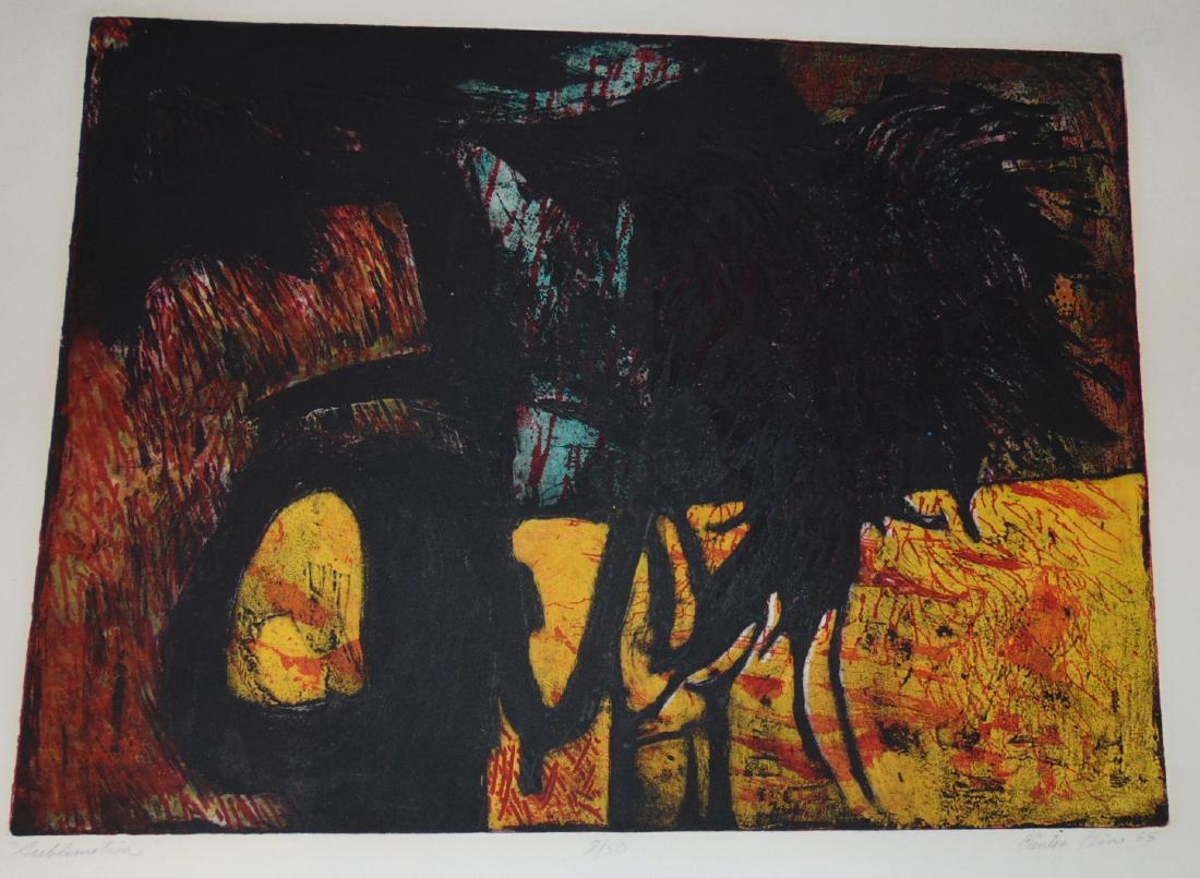Clinton Cline, Color Etching & Aquatint, Signed (1 of 5)