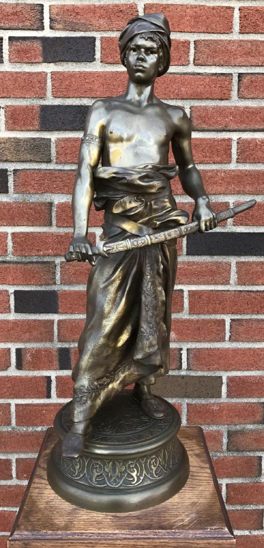 Clement Leopold Steiner  (1853 - 1899) Bronze. (1 of 9)