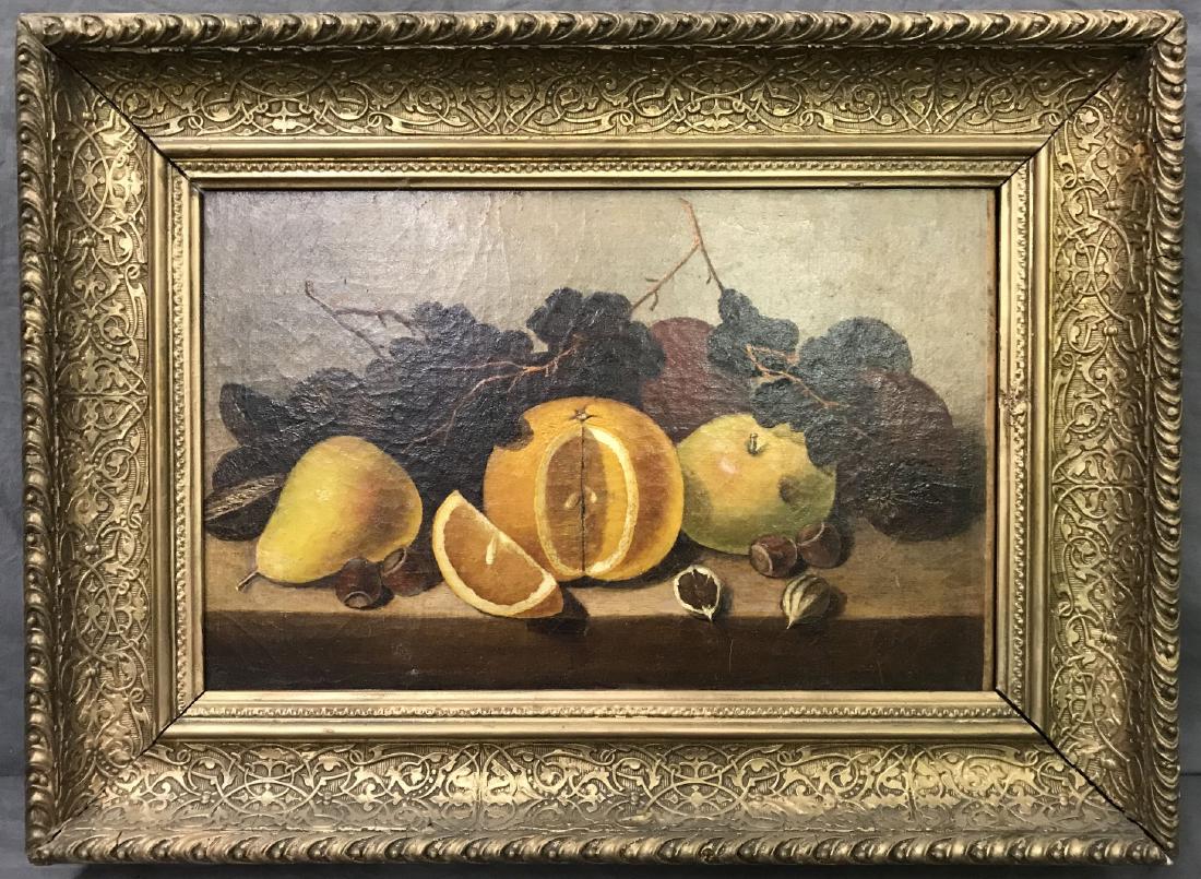 William Henry Hunt  (1790 - 1864) Oil on Canvas. (1 of 6)