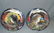 Pair of Art Nouveau German Chargers.
