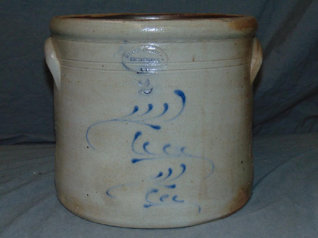 Brown Brothers Huntington Long Island Stoneware. (1 of 5)