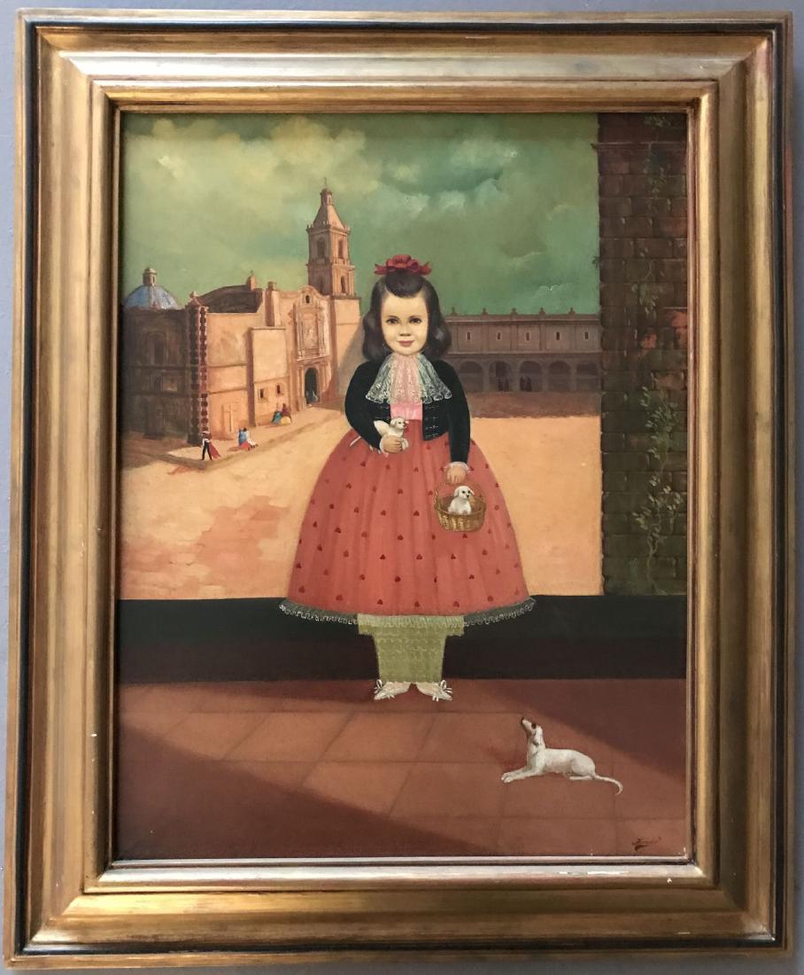 Horacio Renteria Rocha  (1912 - 1972) Oil. (1 of 8)