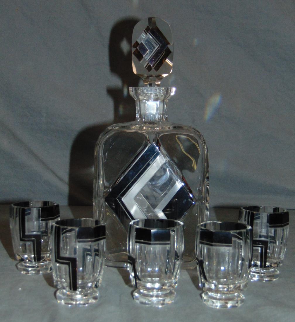 Early 20th Century Czechoslovakian Art Deco Set. (1 of 5)