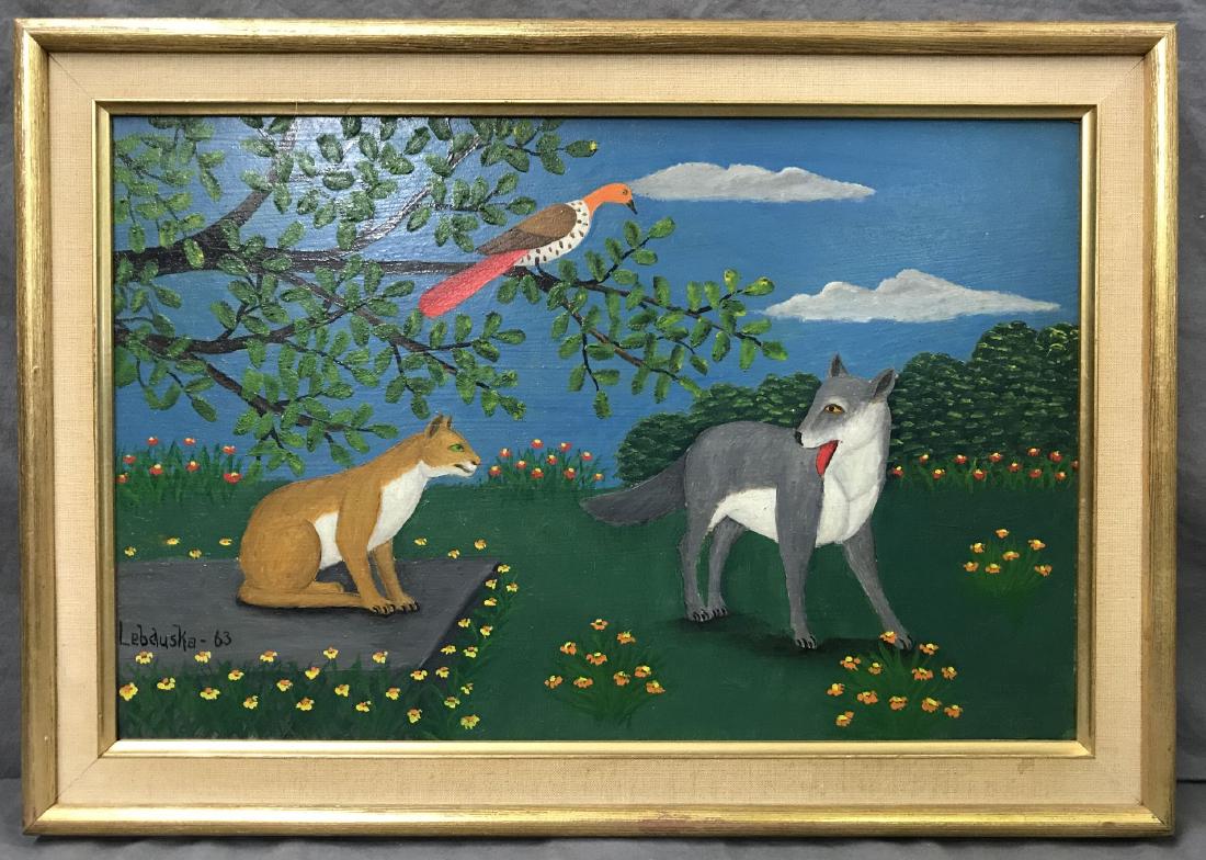 Lawrence Lebduska. 1894-1966. Oil. (1 of 5)