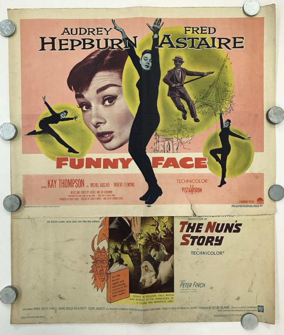 Audrey Hepburn Half Sheet Lot of Two. (1 of 5)