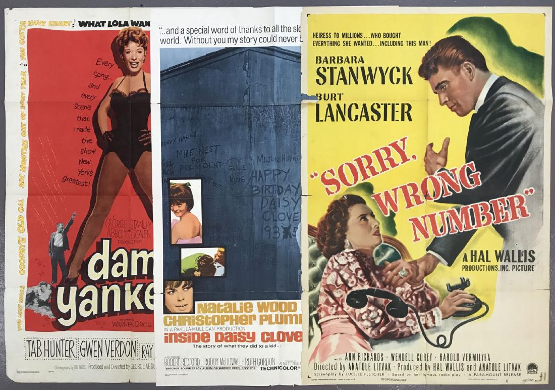 One Sheet Poster Lot. (1 of 4)