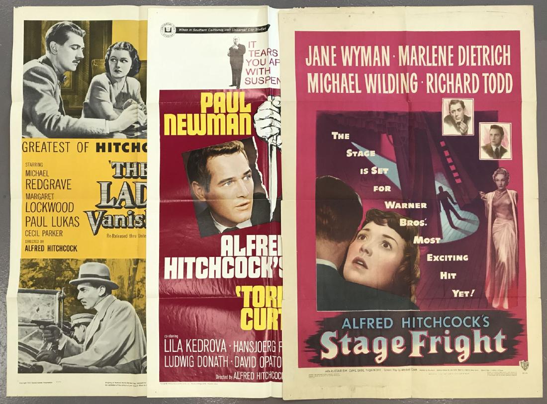 Hitchcock Movie Poster Lot. (1 of 4)