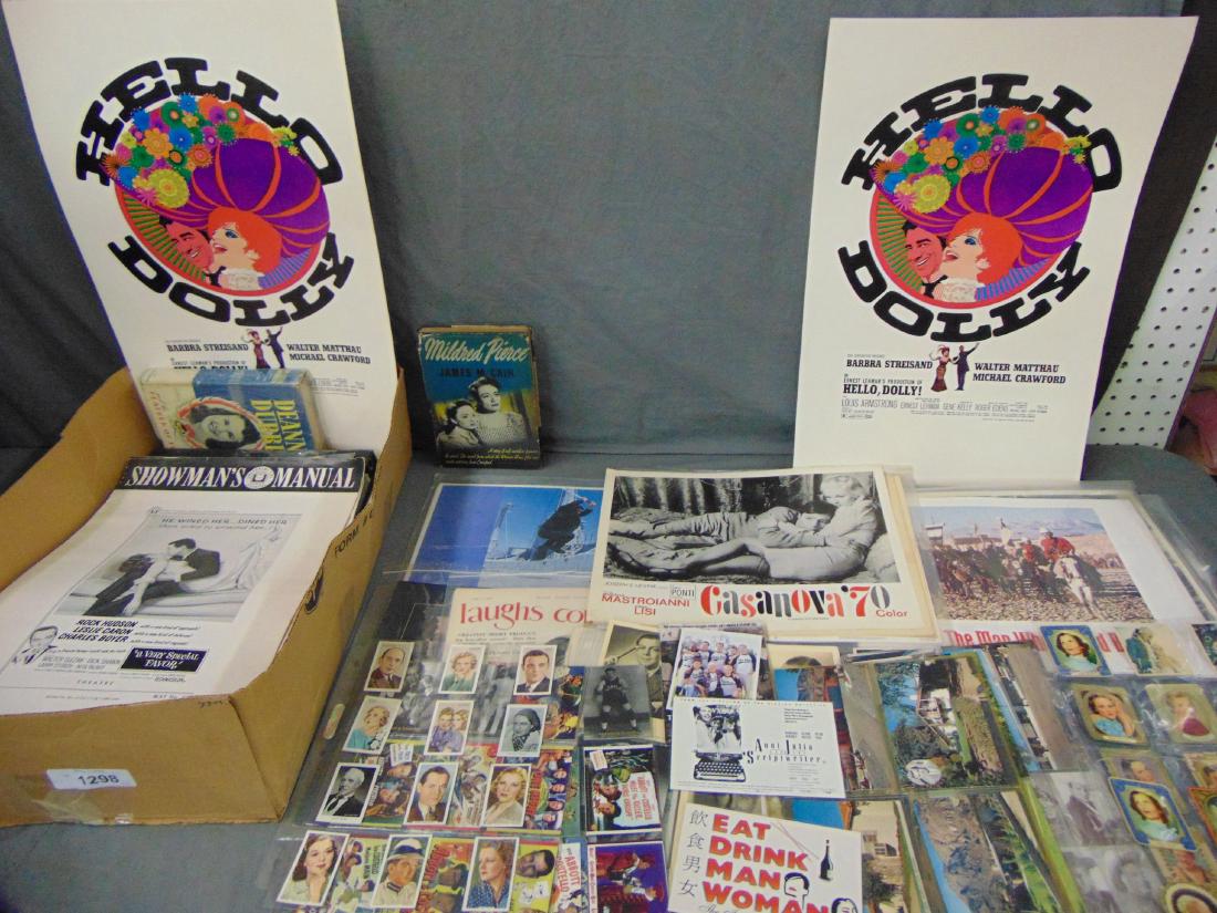 Movie Paper Ephemera Lot (1 of 6)