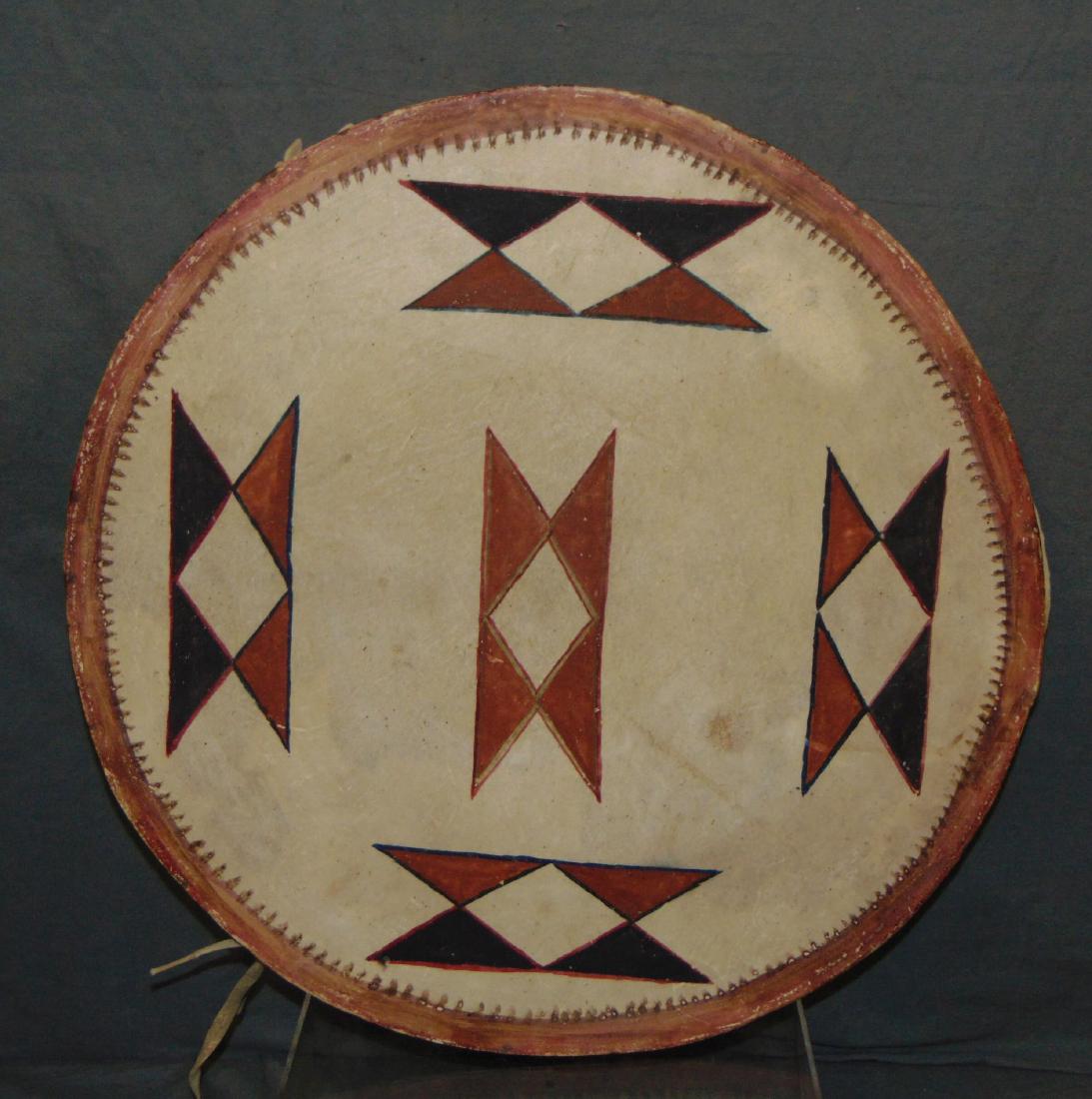 19" Plains Indian Hand Drum (1 of 2)