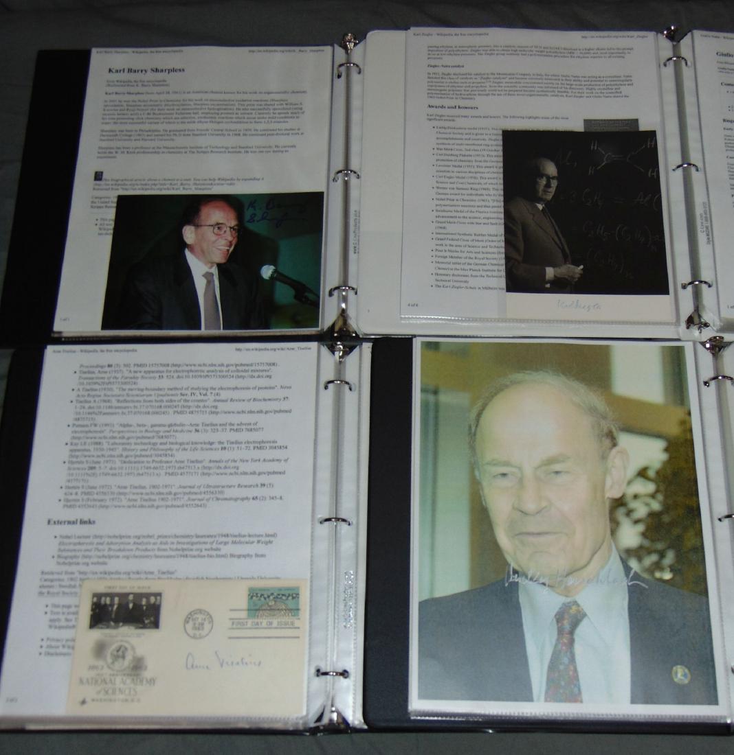 Autograph Lot. Nobel Prize Winners Chemistry. (1 of 10)