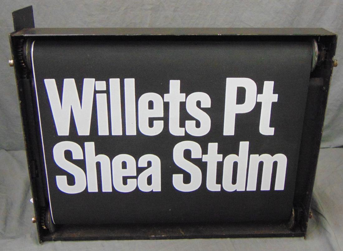 NYC Subway Destination Roll Sign, Hand Cranked (1 of 4)