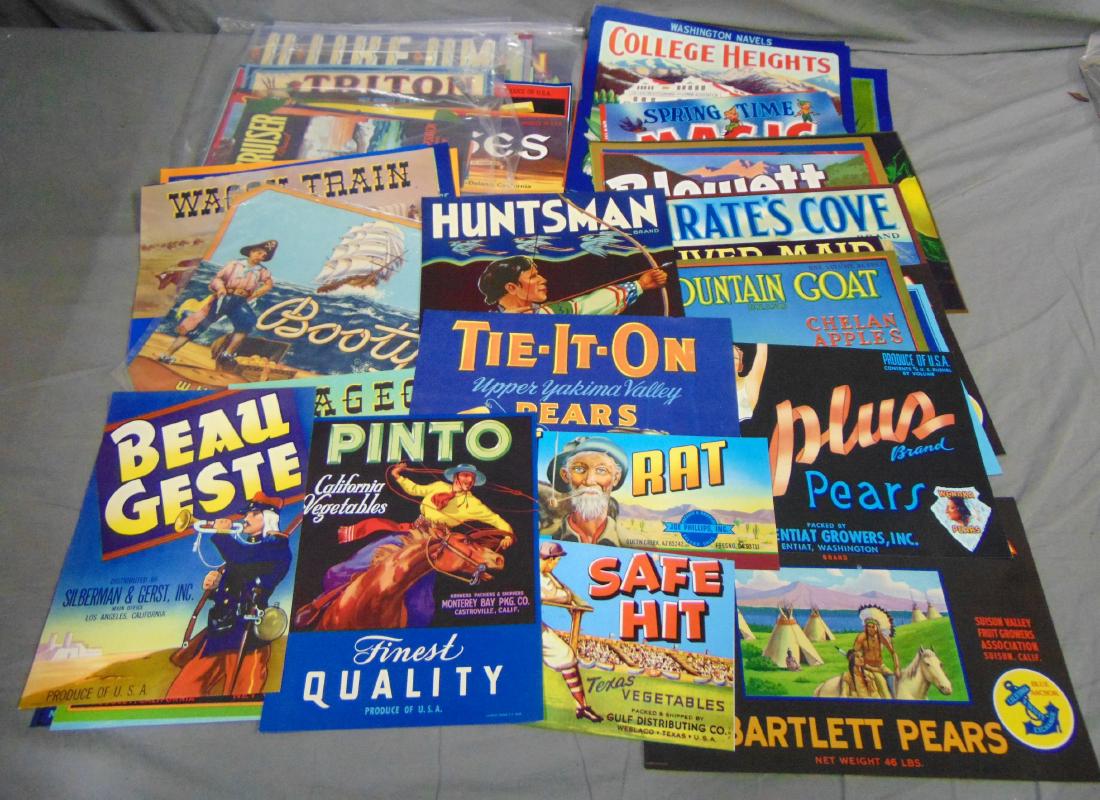 Collection of Fruit Crate Labels (1 of 4)