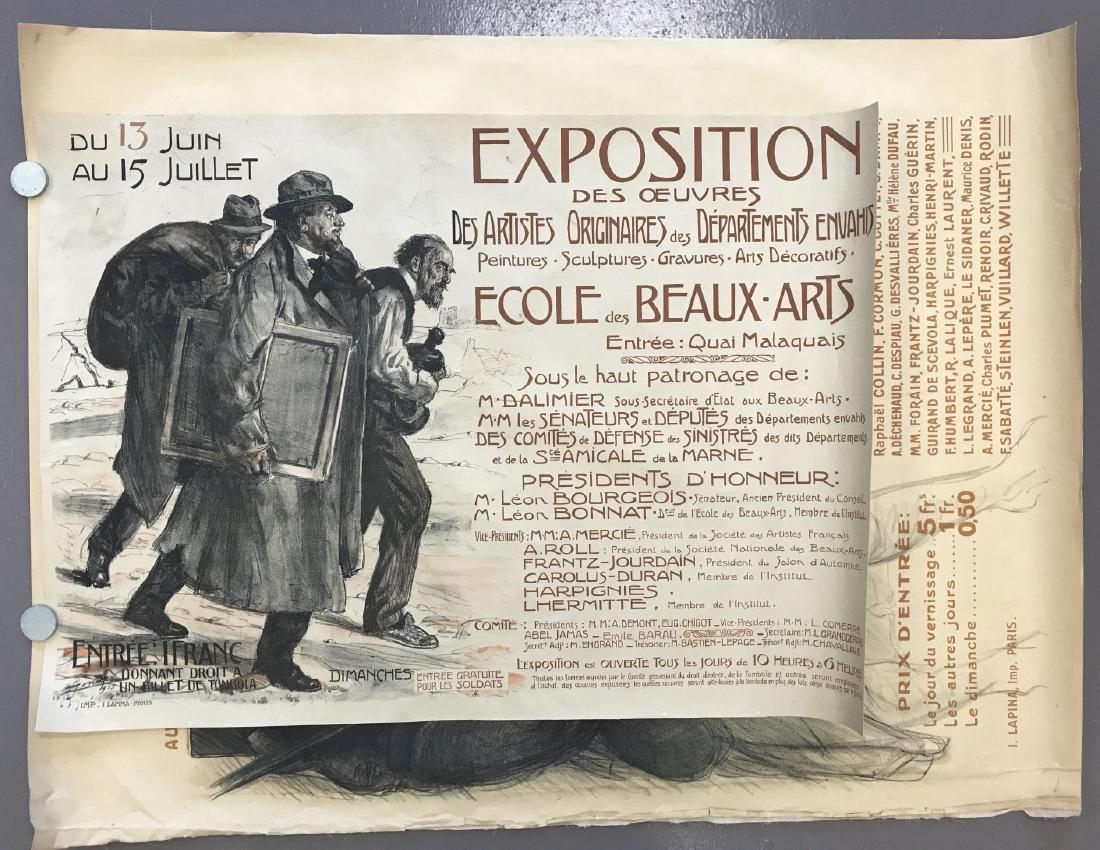 World War One Poster Lot of Two French. (1 of 3)