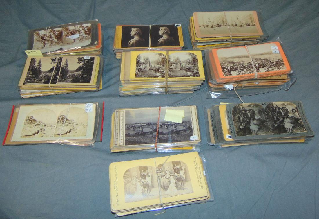 Stereo View Card Lot. (1 of 4)