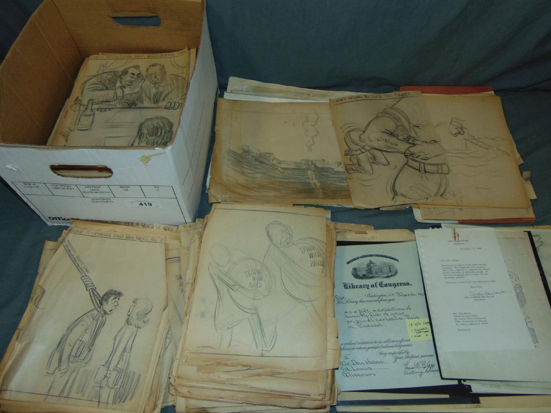 Don Hesse Cartoonist Archive. (1 of 11)