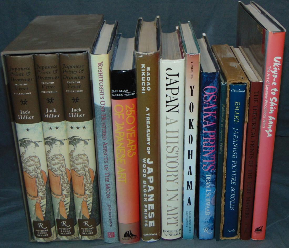 Collection of Books on Japanese Woodblock Prints. (1 of 10)